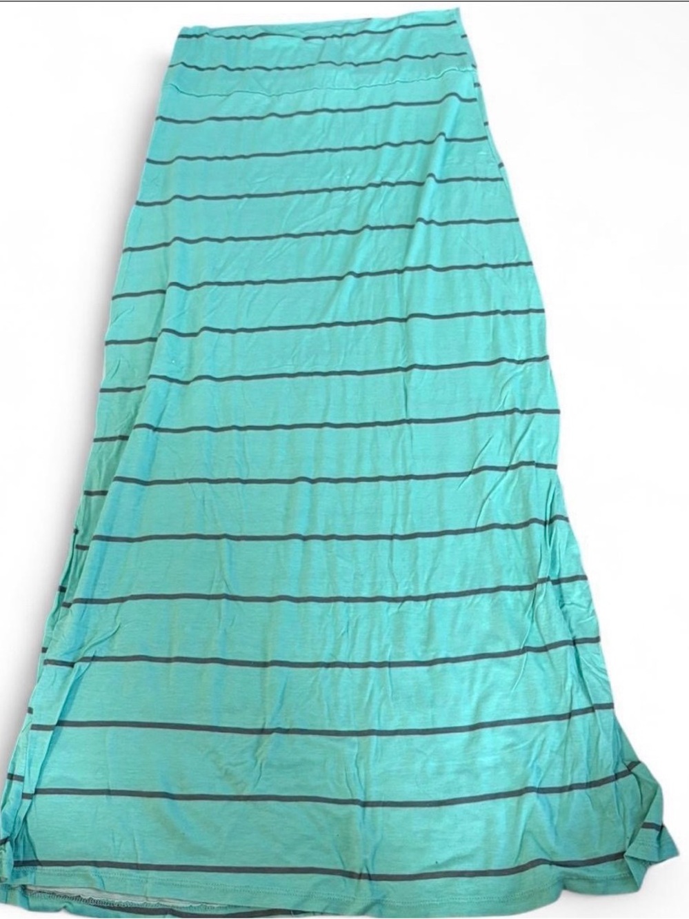 Rue21 Aqua Striped Maxi Skirt